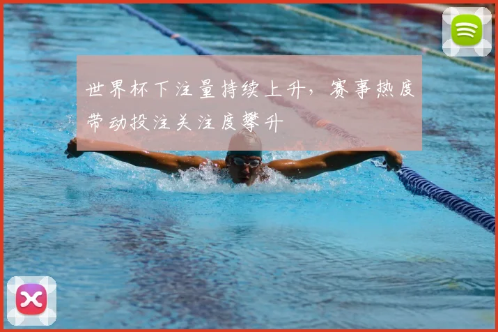世界杯下注量持续上升，赛事热度带动投注关注度攀升