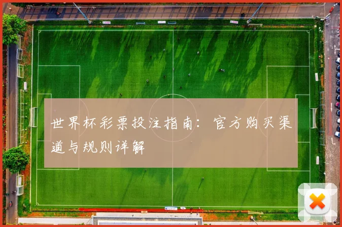 世界杯彩票投注指南:官方购买渠道与规则详解